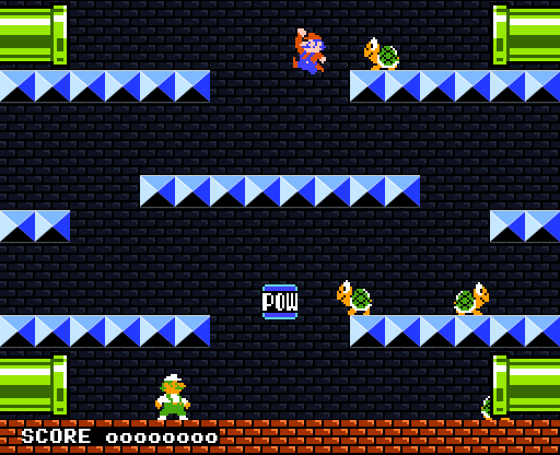 Screenshot of level 1 gameplay